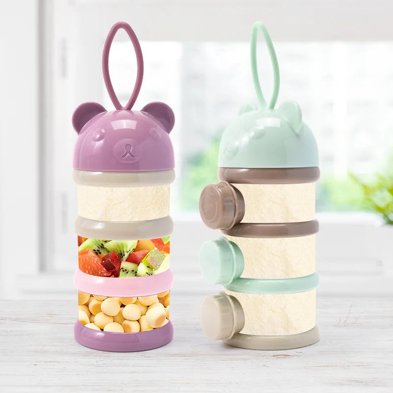 Boîte doseuse de lait bébé — distributeur portable