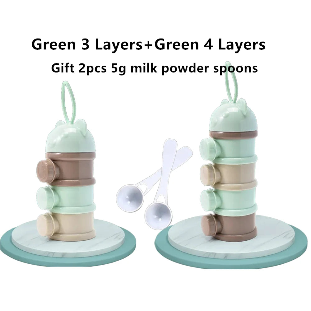 Boîte doseuse de lait bébé — distributeur portable