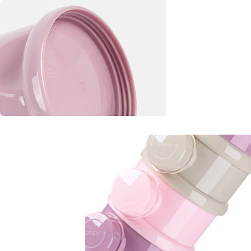 Boîte doseuse de lait bébé — distributeur portable