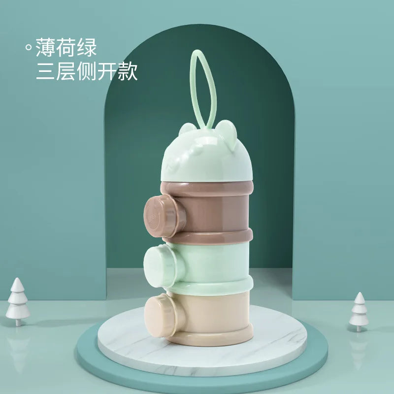 Boîte doseuse de lait bébé — distributeur portable