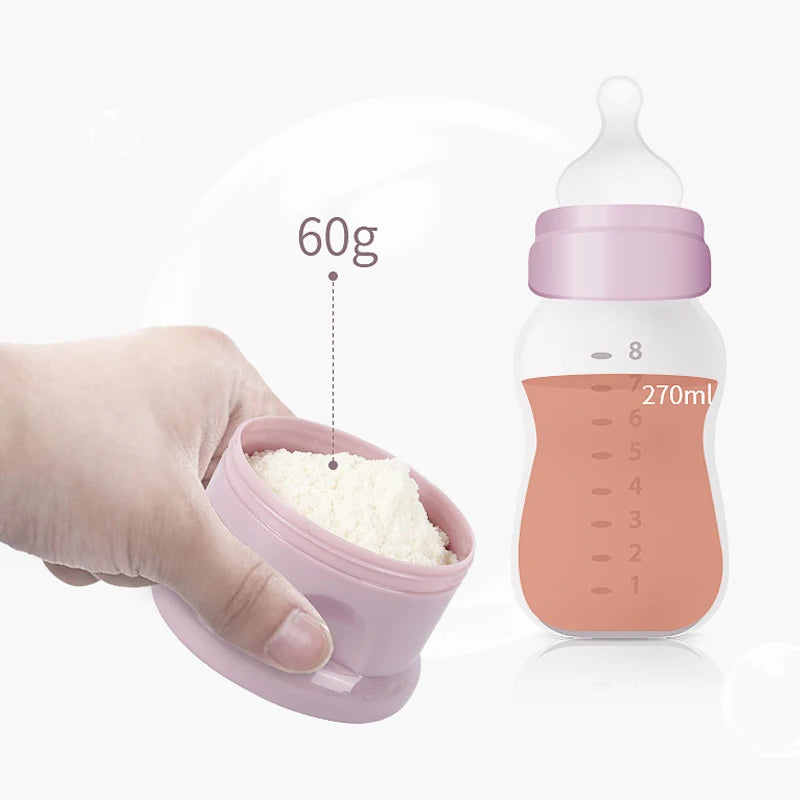 Boîte doseuse de lait bébé — distributeur portable