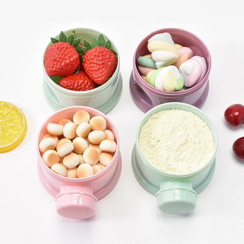 Boîte doseuse de lait bébé — distributeur portable