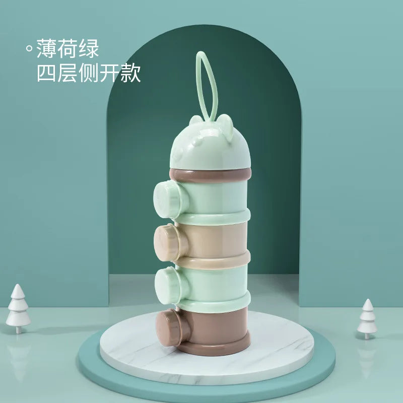 Boîte doseuse de lait bébé — distributeur portable