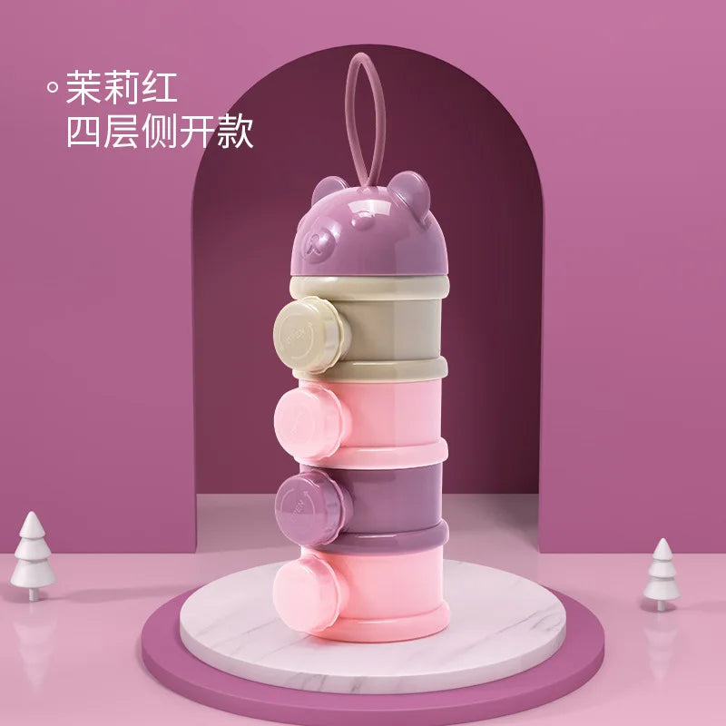 Boîte doseuse de lait bébé — distributeur portable