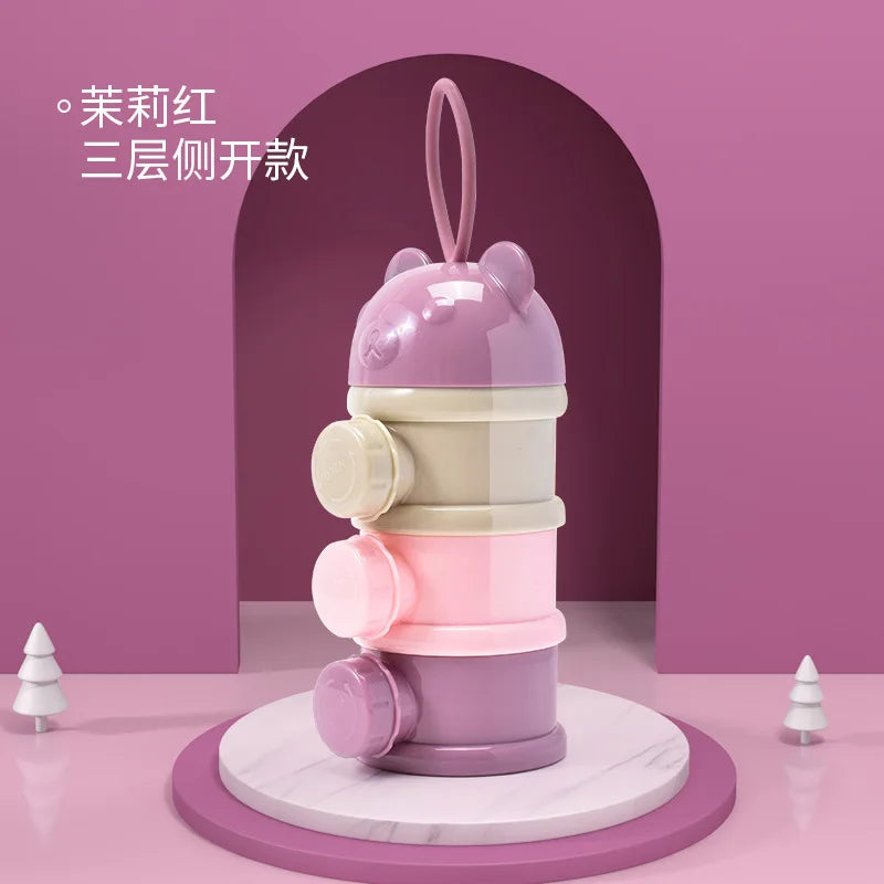 Boîte doseuse de lait bébé — distributeur portable